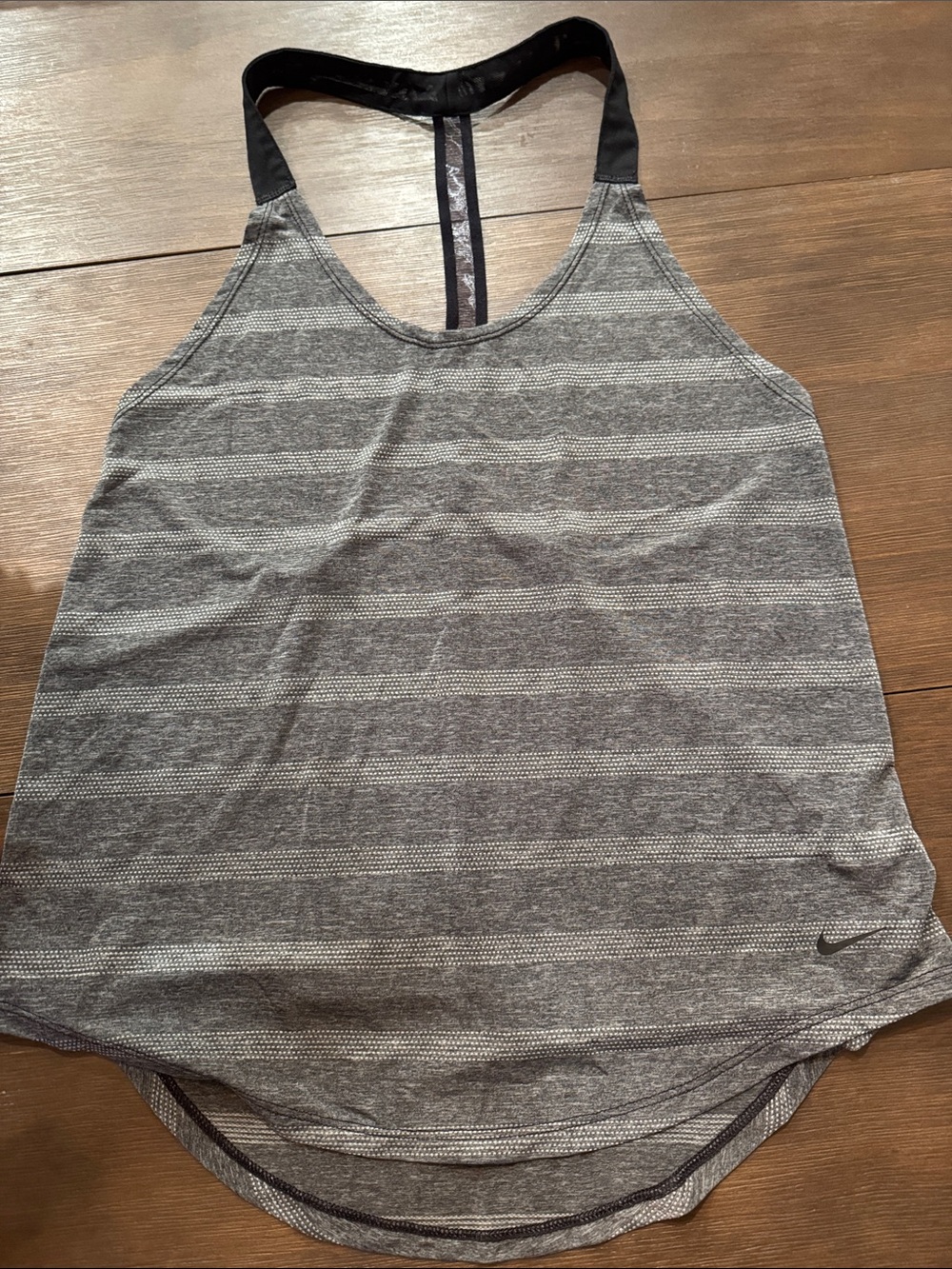 Nike Women’s Gray Striped Tank